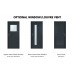 Steel Security Personnel Pedestrian Door - Industrial Grade Exterior Outdoor Security Door for Garage, Warehouse, Shed, Industrial Unit, Lockup, Shed, Shipping Container, Farm Barns